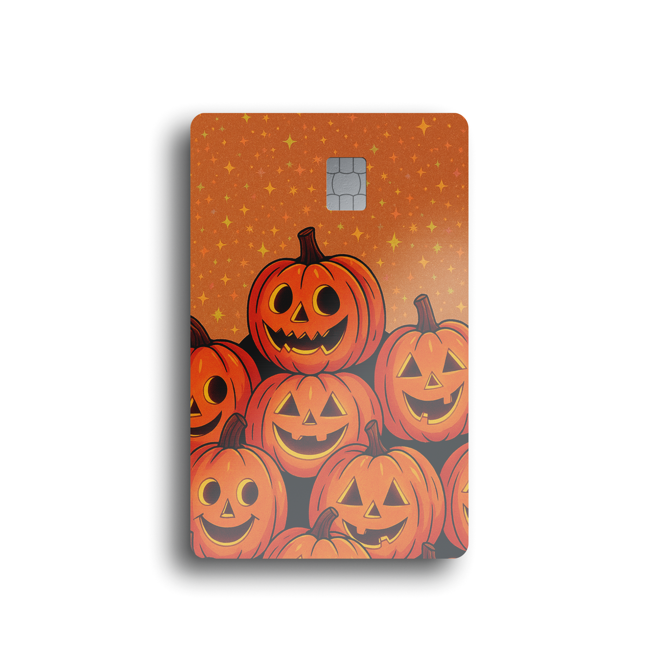 Starlit Pumpkin Pile Card Skin